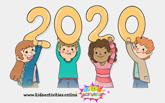 Kids image new year 2020