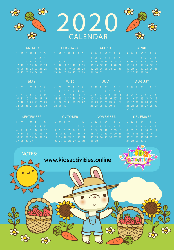 printable new year calendar 2020 pdf