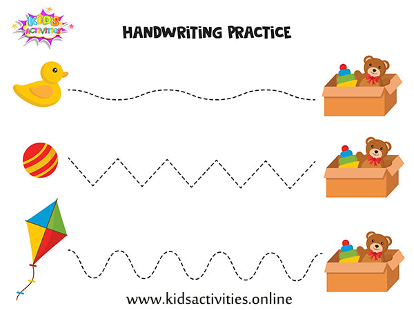 tracing lines worksheets for preschool free printable kids activities