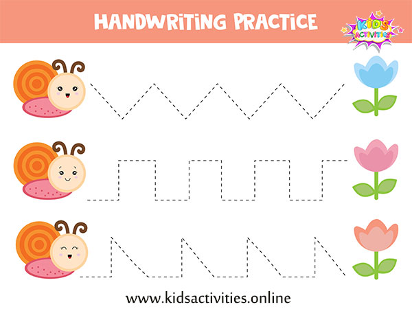 tracing lines worksheets for preschool free printable kids activities