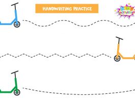 Handwriting Practice Sheets Kindergarten - Free Printable