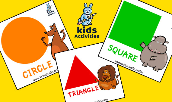 Printable Shapes Flashcards For Preschoolers pdf
