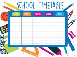 Best 6+ School Timetable Template | Free Download