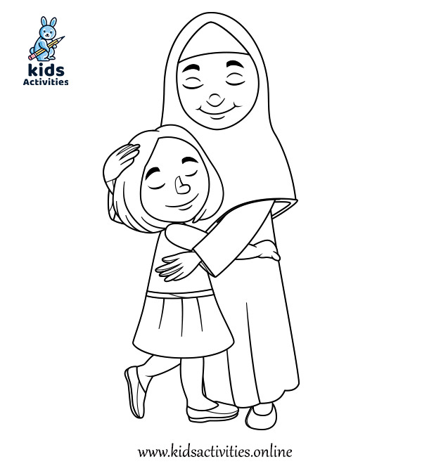Best 10+ Free Printable Mothers Day Coloring Pages ⋆ Kids Activities