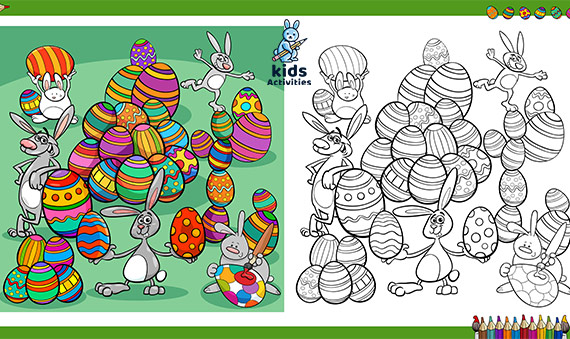 Free Spring Coloring Pages For Preschoolers