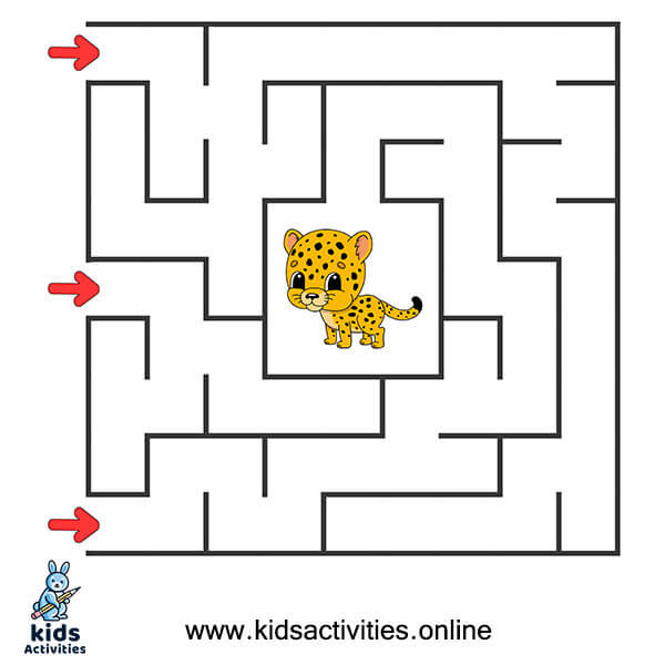 Easy Mazes For Kids Free Printable Kids Activities