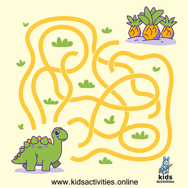 Easy Mazes For Kids - Free Printable ⋆ Kids Activities