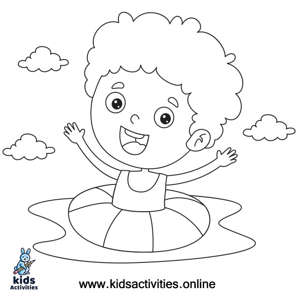 Free Printable Coloring Pages Of Summer ⋆ Kids Activities