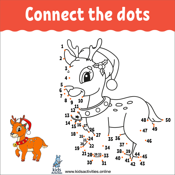 Animal Dot To Dots Printables