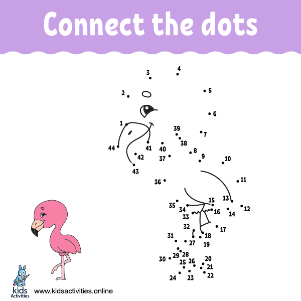 Dot to dot game For Kids !! Free Printables ⋆ Kids Activities