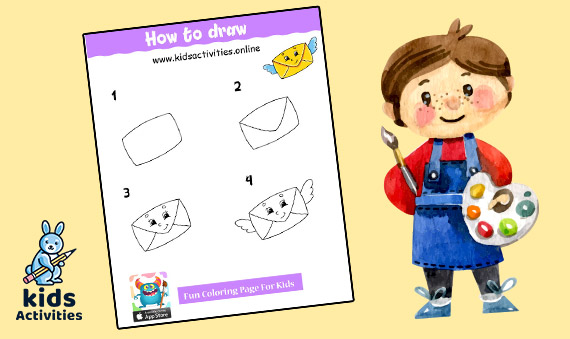 How to Draw Cute Things for Kids: A Fun and Easy Step-By-Step