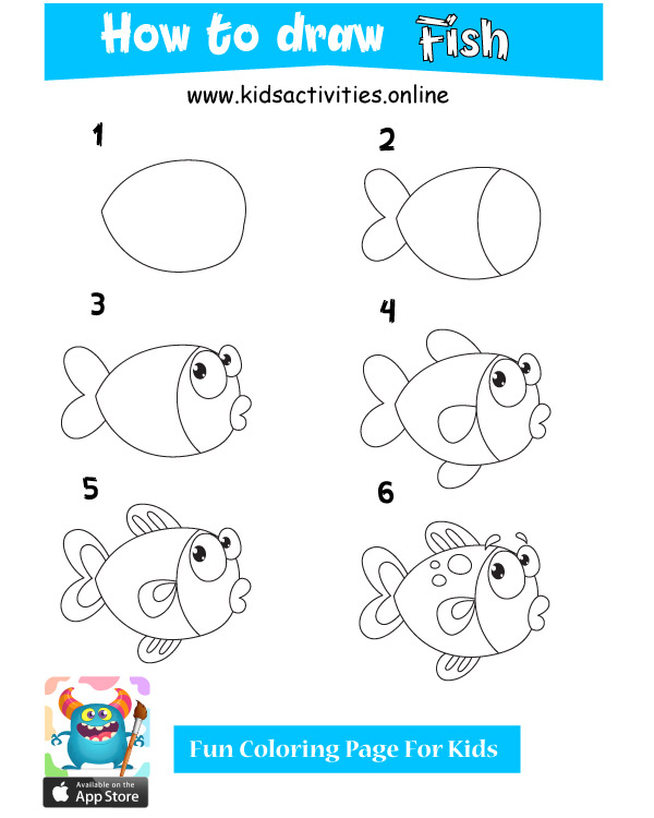 How To Draw Cute Cartoon Animals Easy ⋆ Kids Activities