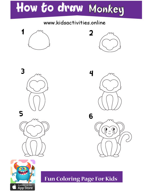 How To Draw Animals Easy Step By Step Drawings For Kids