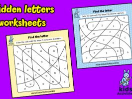 Free Color By letter Printables For Kindergarten