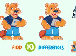 find difference between two images for kids