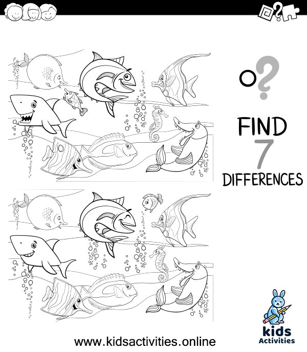 spot the difference pictures printable free kids activities