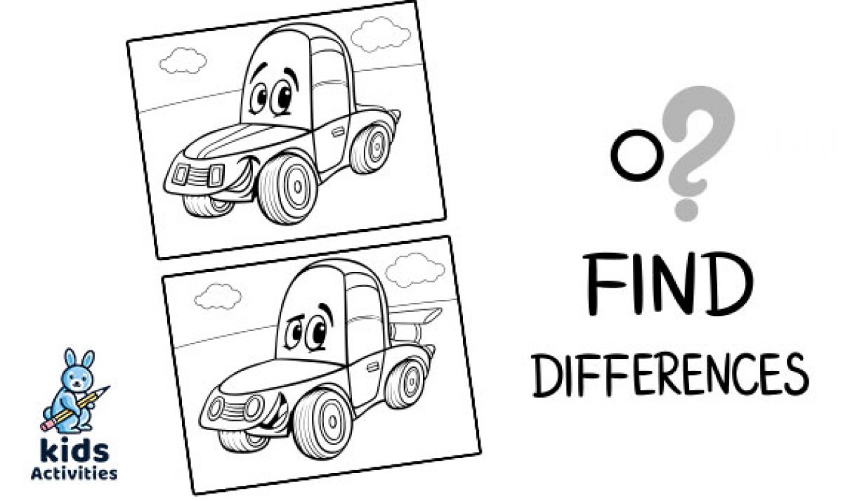 Spot the difference pictures printable Free -! ⋆ Kids Activities