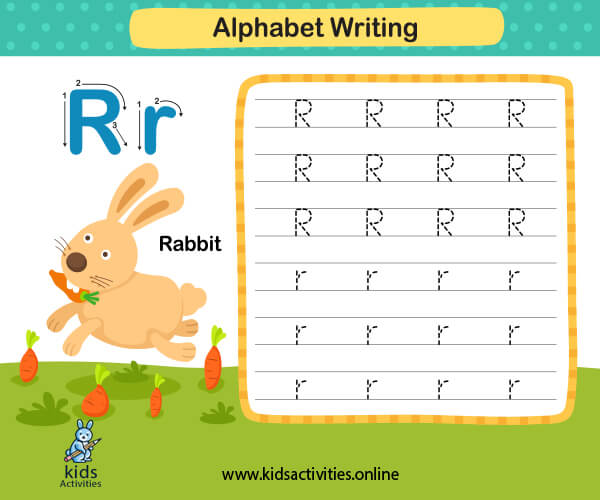 Free animals alphabet letters worksheets for kindergarten ⋆ Kids Activities