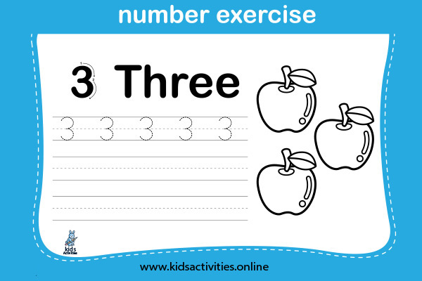 Free Printable: Writing Numbers 1 10 Worksheets ⋆ Kids Activities