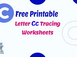 Free Printable Letter c Tracing Worksheets