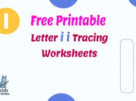 Free Printable Letter i -Tracing Worksheets