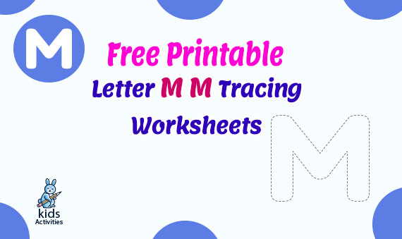 free printable letter m m tracing worksheets kids activities