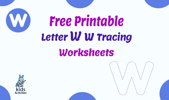 free printable letter w w tracing worksheets kids activities