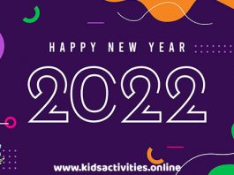 new year 2022 greetings card
