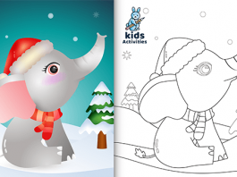 Winter Animals Colouring Pages - Free Printable