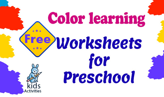 Learning Colors Worksheets For Preschool Free Printables Kids Activities