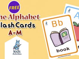 alphabet flashcards free