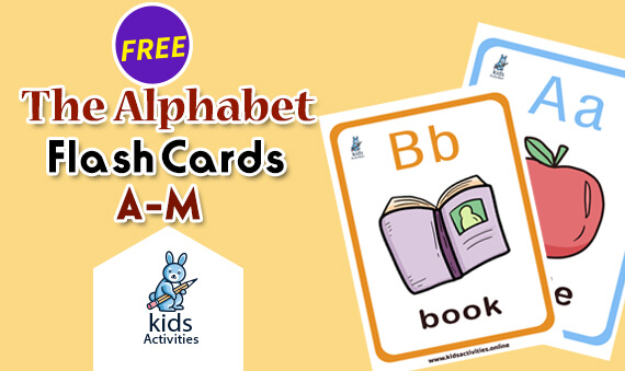 free alphabet flashcards printable for kids kids activities