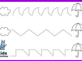 Free Printable Tracing Lines Worksheets For 4 Year Olds