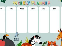 Free Weekly School Schedule Template .. Download PDF