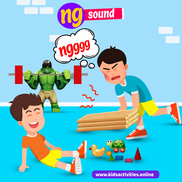 Phase 3 phonics sounds "ng" sound jolly phonics ⋆ Kids Activities