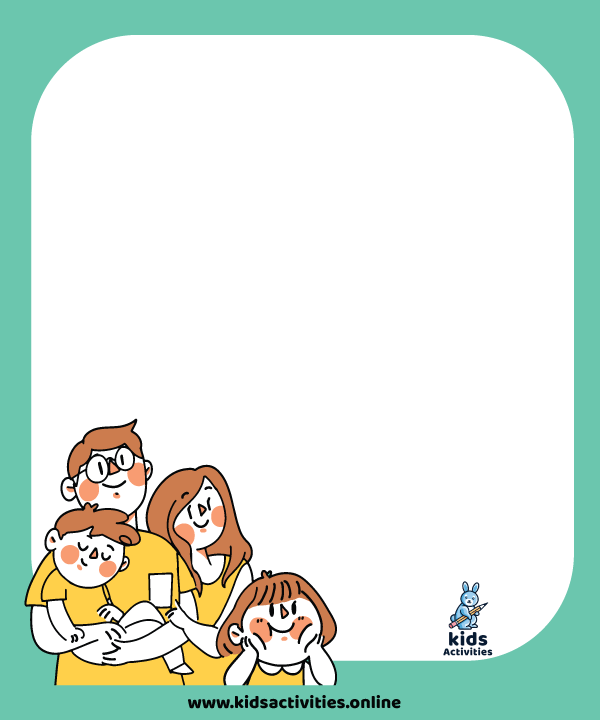 Free Children's Day Frames and Photo Frame ⋆ Kids Activities