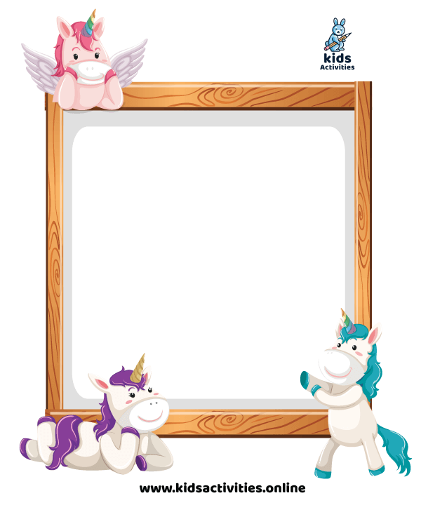 Free Children's Day Frames and Photo Frame ⋆ Kids Activities