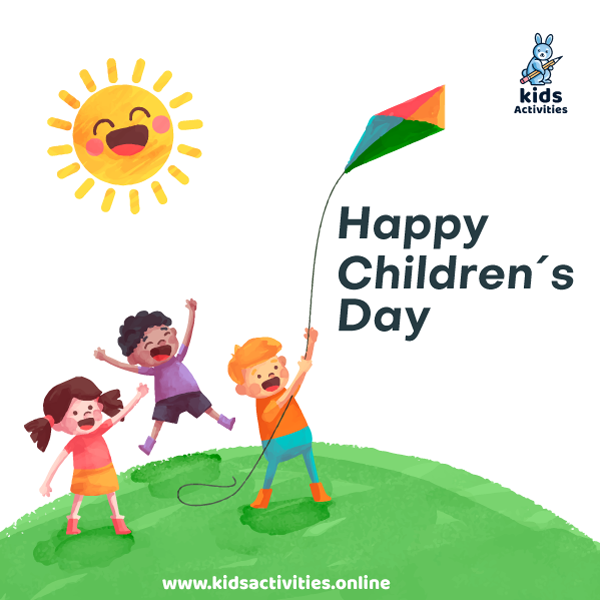 Free Happy children's day easy drawing pictures ⋆ Kids Activities