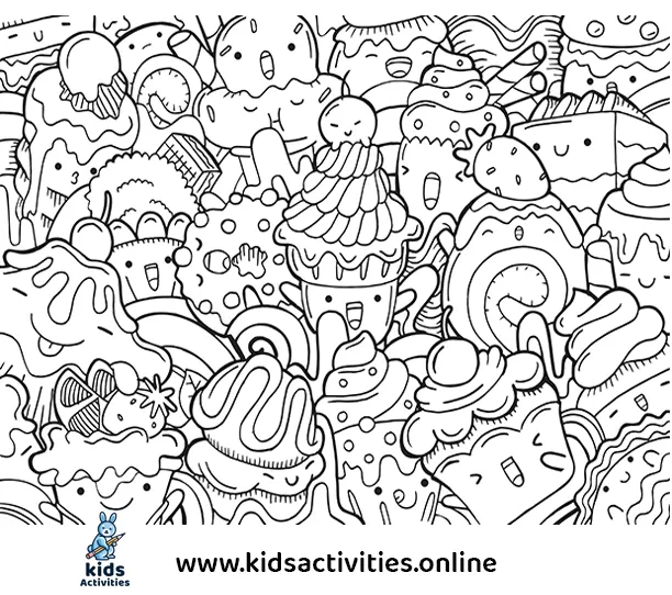 10+ Free Printable Summer Coloring Pages ⋆ Kids Activities