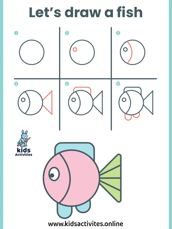 Cute But Easy Things To Draw ⋆ Kids Activities