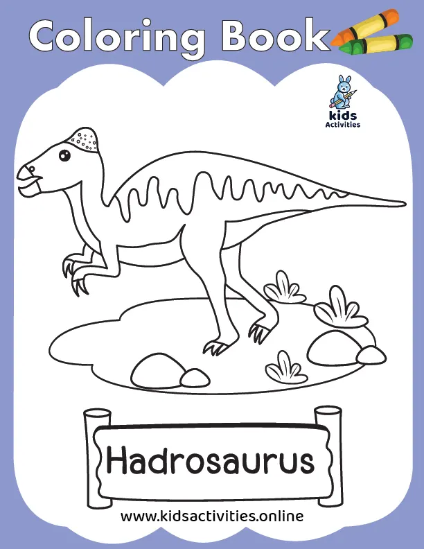 Dinosaur Coloring Book ,Free Printable Pdf ⋆ Kids Activities