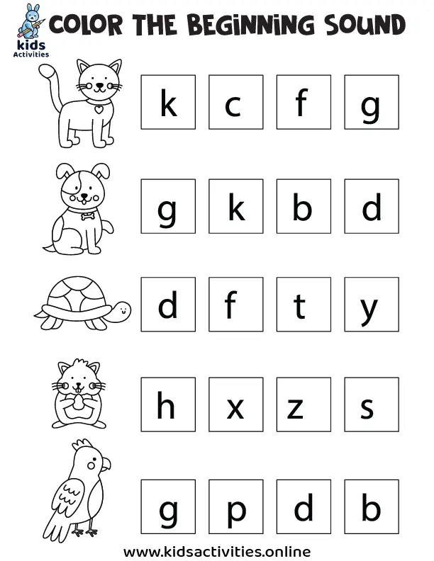 Free Pet Worksheets for Preschoolers ⋆ Kids Activities