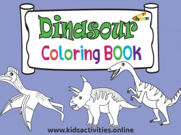 Dinosaur Coloring Book -Free Printable Pdf