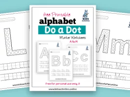 Free Alphabet Do a Dot Printables