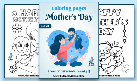 Best Mother's Day Colouring Pages| Free Printable PDFs