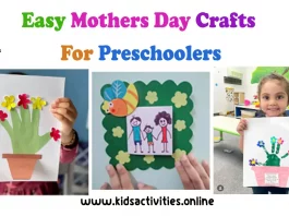 easy Mothers Day Crafts for Preschoolers (3-5 Years)
