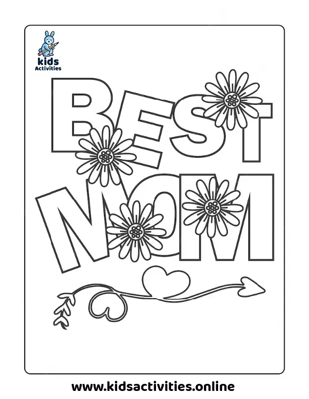 25+ Free Printable Mom Quotes Coloring Pages ⋆ Kids Activities