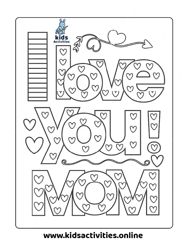 25+ Free Printable Mom Quotes Coloring Pages ⋆ Kids Activities