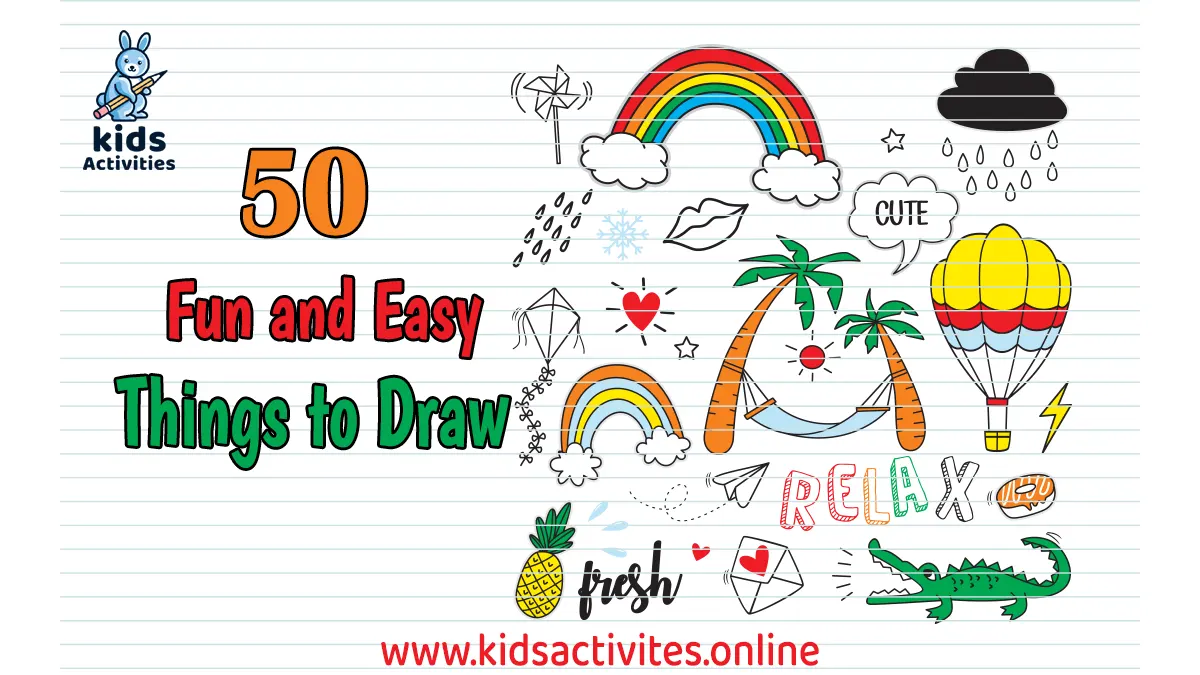 50 Fun Things to Draw When You're Feeling Bored