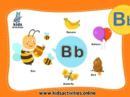 Preschool Words That Start with B